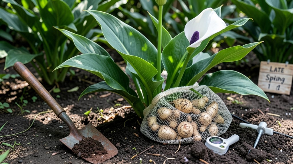 When to Plant Calla Lilies in Zone 5: Spring vs Fall Timing for Zero Frost Survival