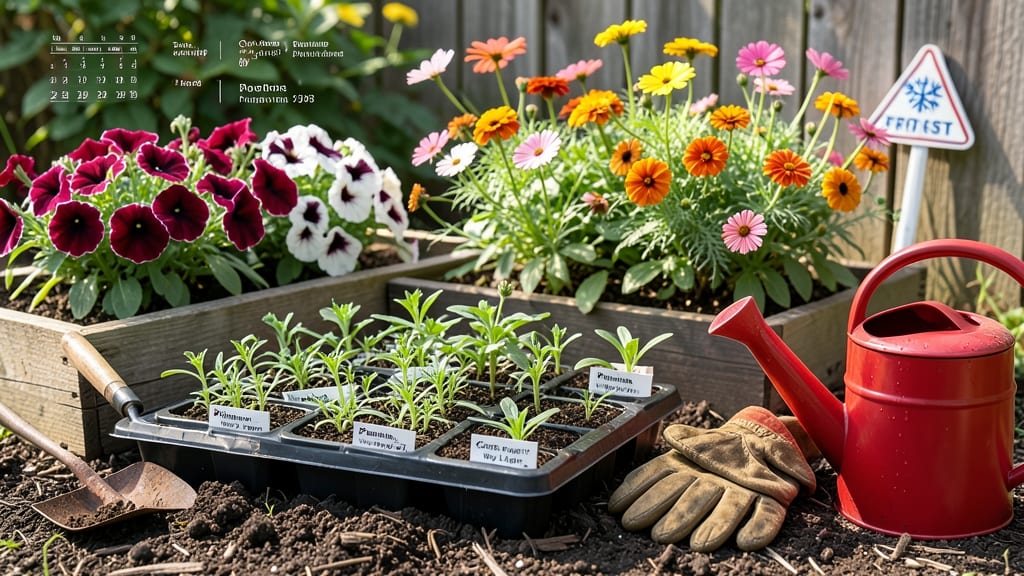 When to Plant Annuals in Michigan: Cold-Hardy vs. Heat-Loving Varieties