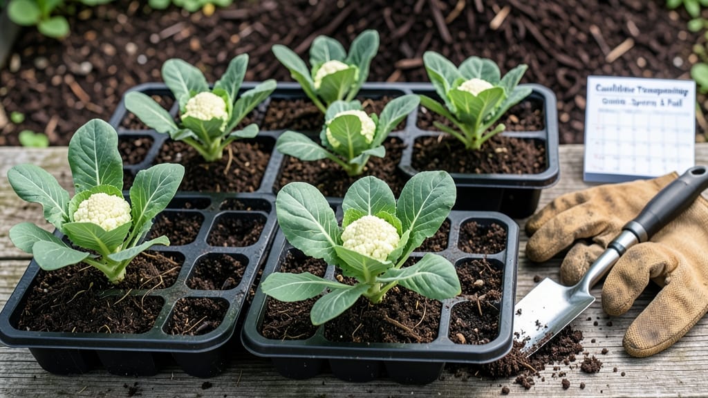 When to Plant Cauliflower in Zone 7: Exact Weeks Before Last Frost for Zero Bolting