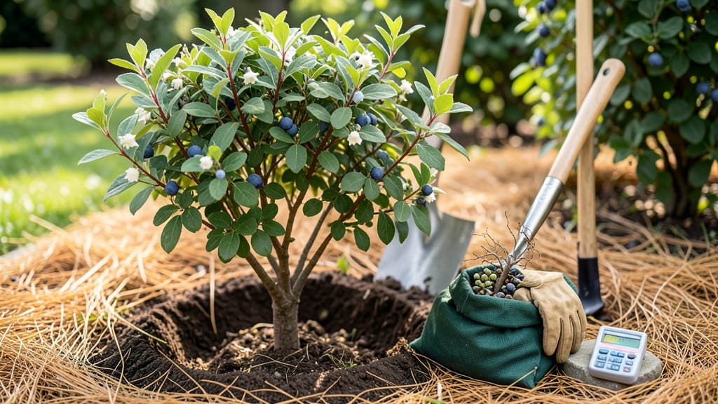 When to Plant Blueberry Bushes in Georgia: Chill-Hour Matching Guide for Thriving Harvests
