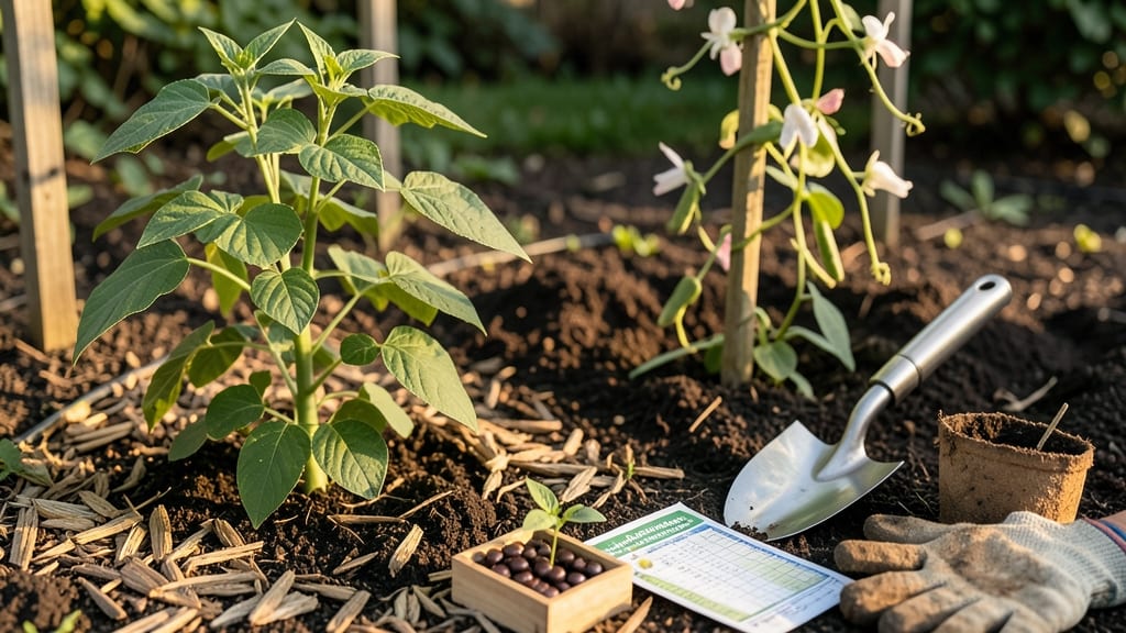 When to Plant Beans in North Carolina: Exact Weeks Before Last Frost for Fast Germination