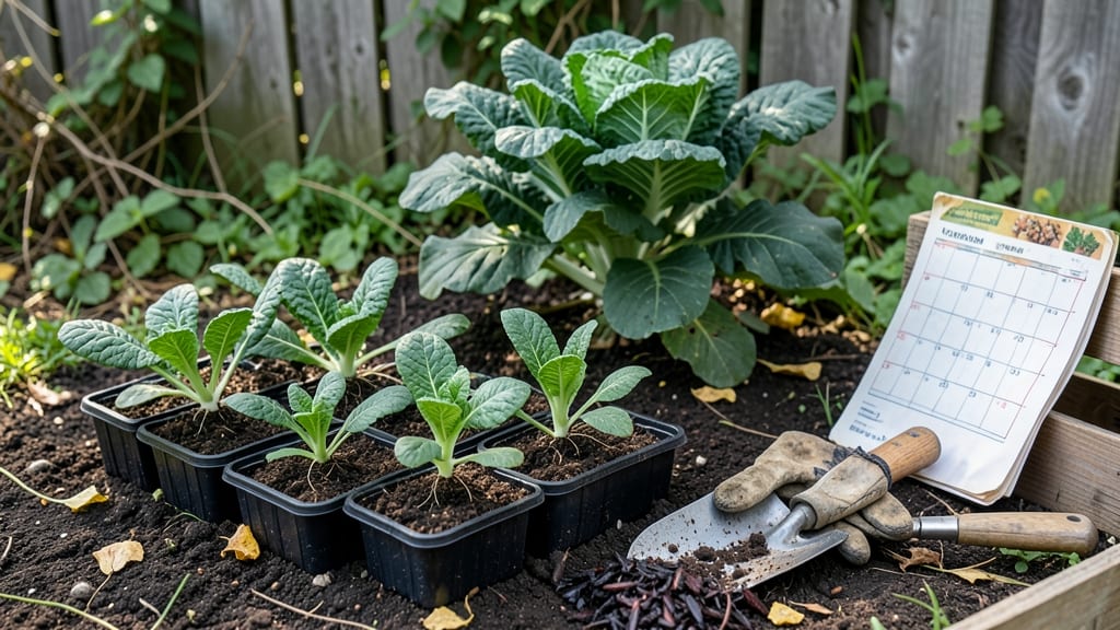 When to Plant Collard Greens in SC: Early Spring & Late Summer Secrets for Zero-Frost Survival